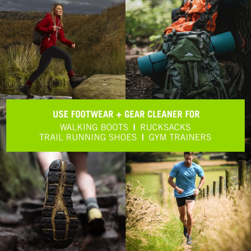 Grangers Shoe and Outdoor Gear Cleaner, Easy to Apply Spray Bottle (275ml) - Image 3